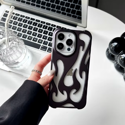 3D Flame Phone Case