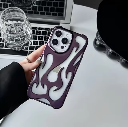 3D Flame Phone Case