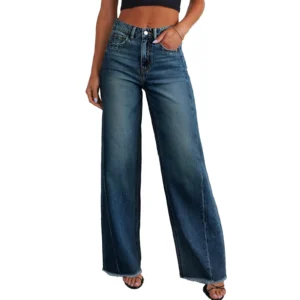 Women's Fashion Straight Leg Jeans